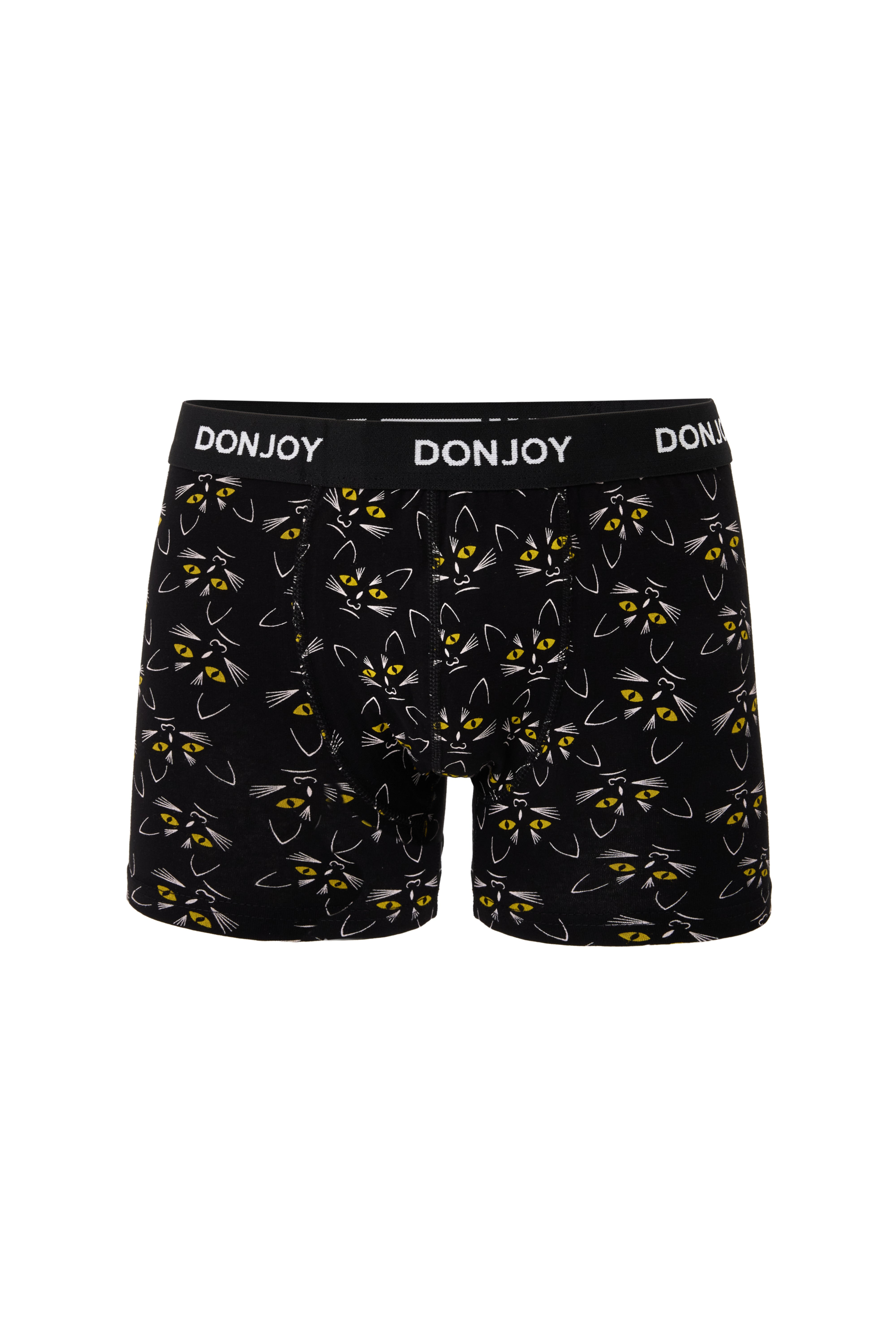 DJ104 Erkek 10'lu Karışık Desenli Pamuklu Penye Beli Lastikli Boxer