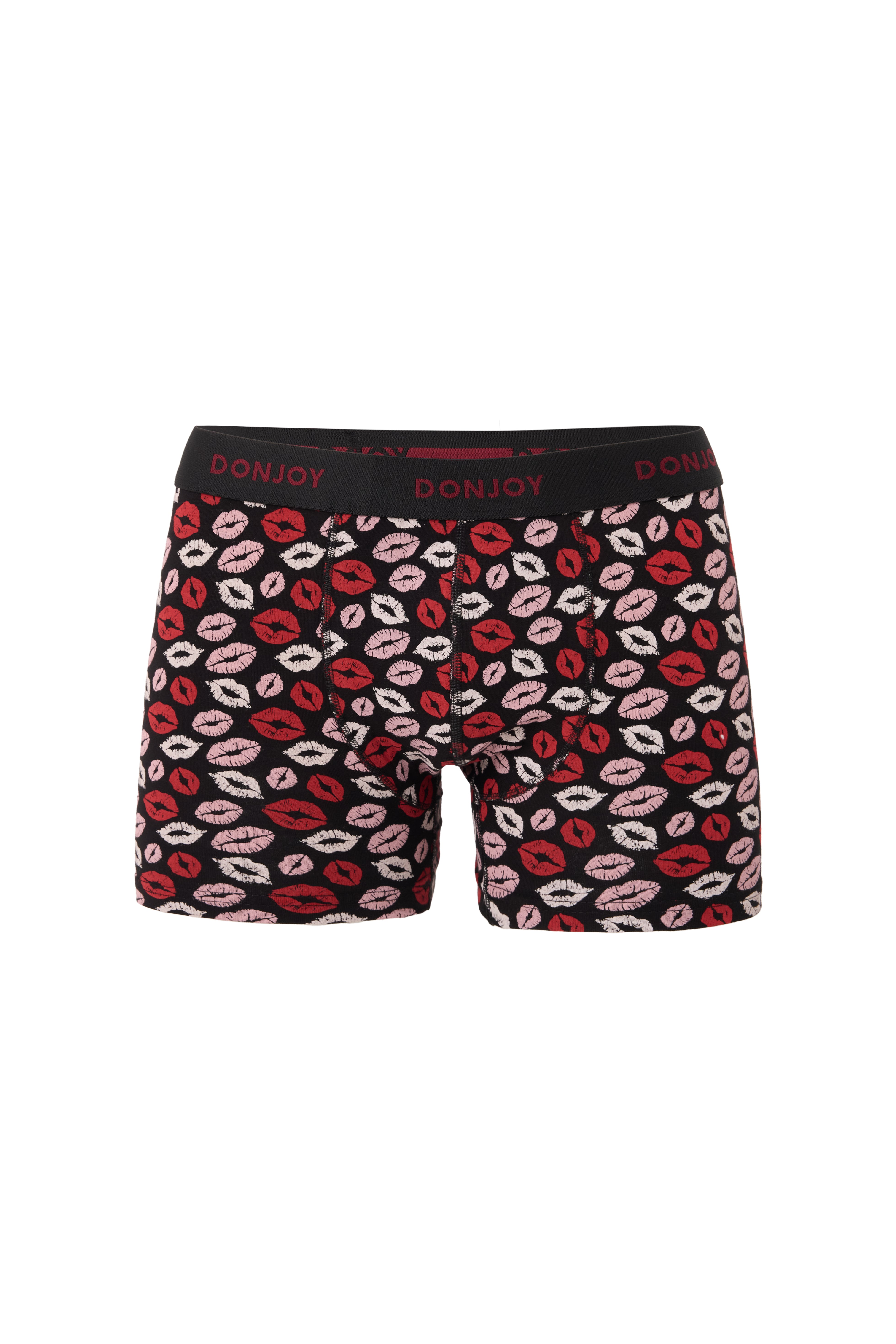 DJ104 Erkek 3'lü Karışık Desenli Pamuklu Penye Beli Lastikli Boxer