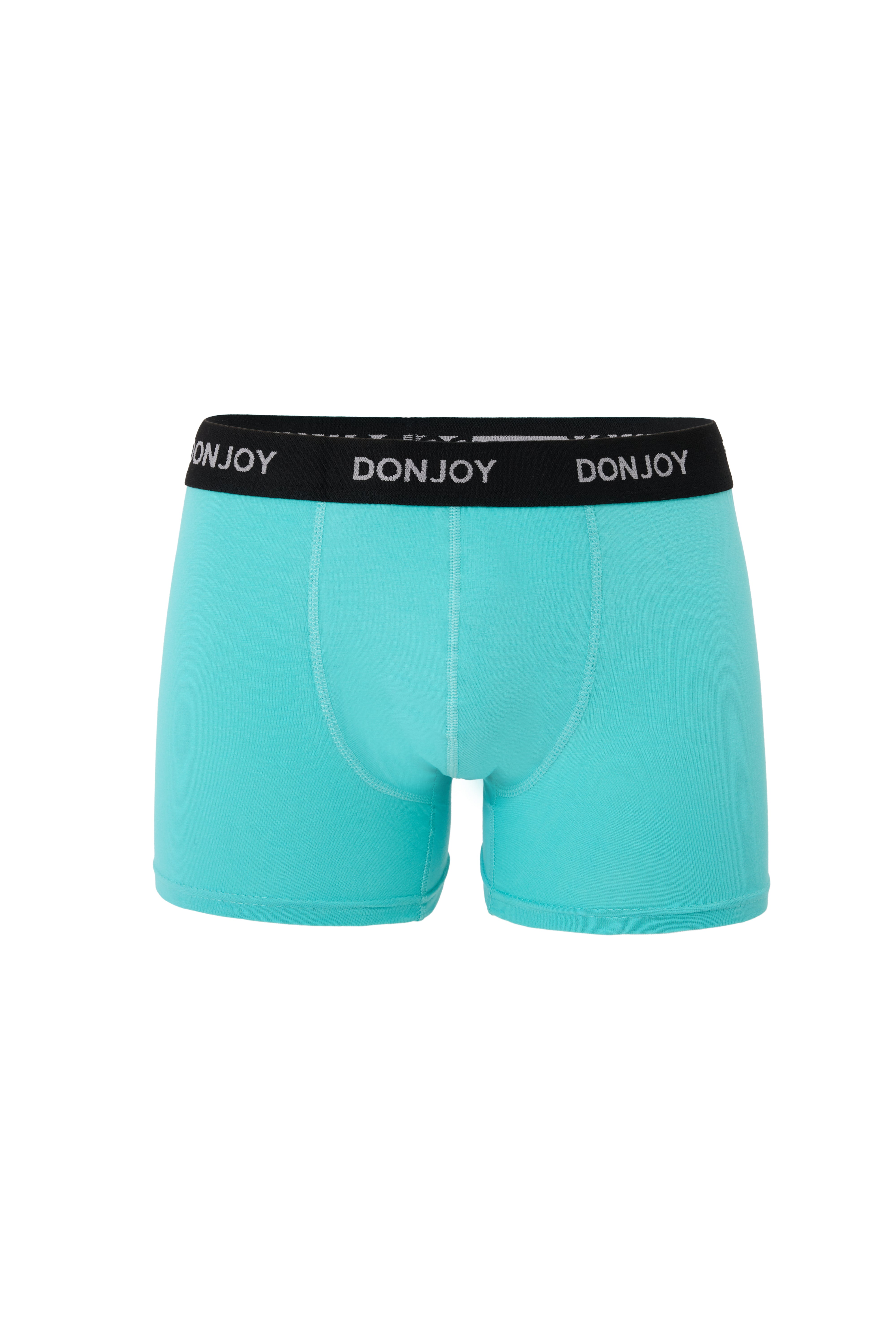DJ103 Erkek 3'lü Pamuklu Likralı Penye Beli Lastikli Boxer