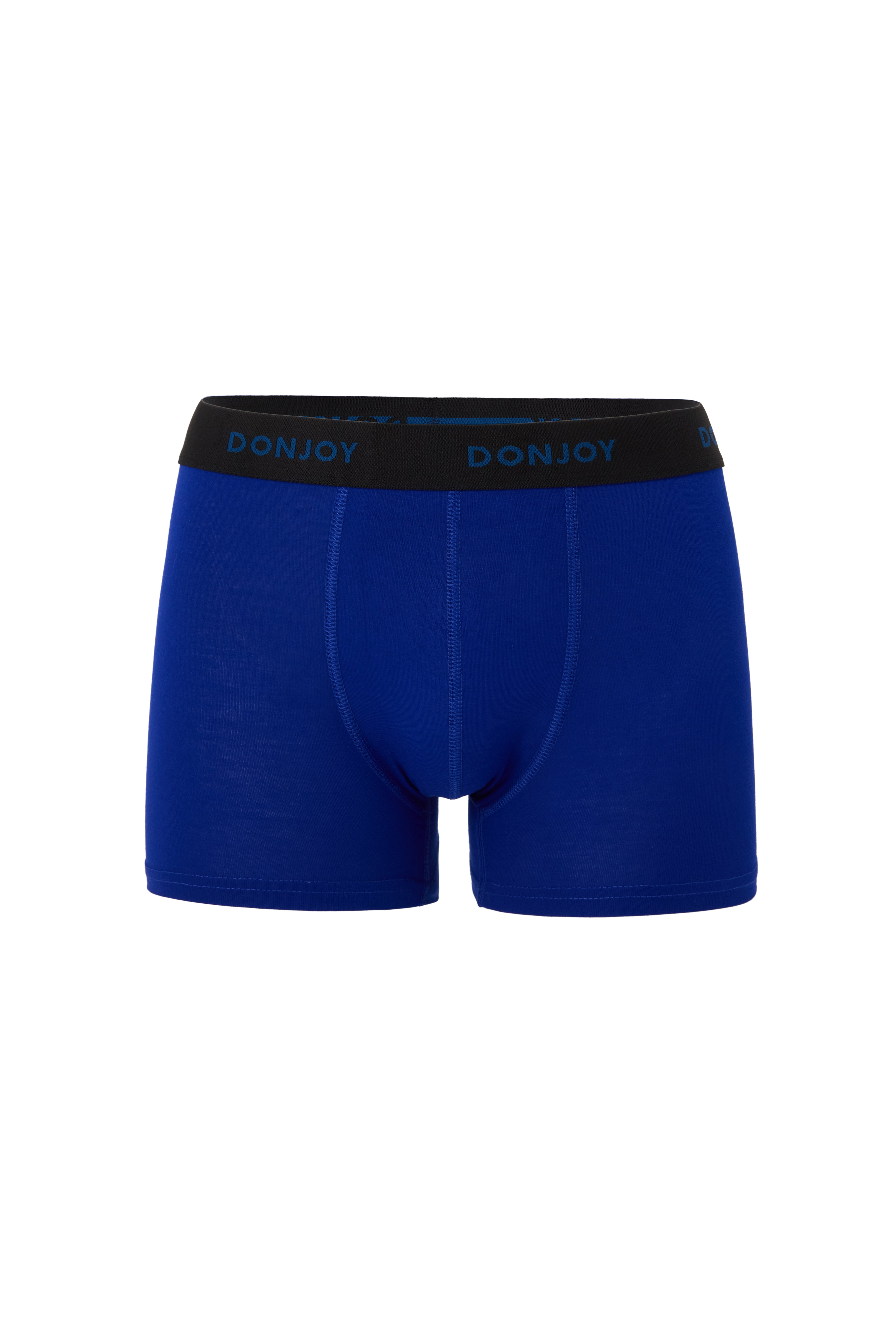 DJ105 Erkek 10'lu Pamuklu Penye Modal Beli Lastikli Boxer