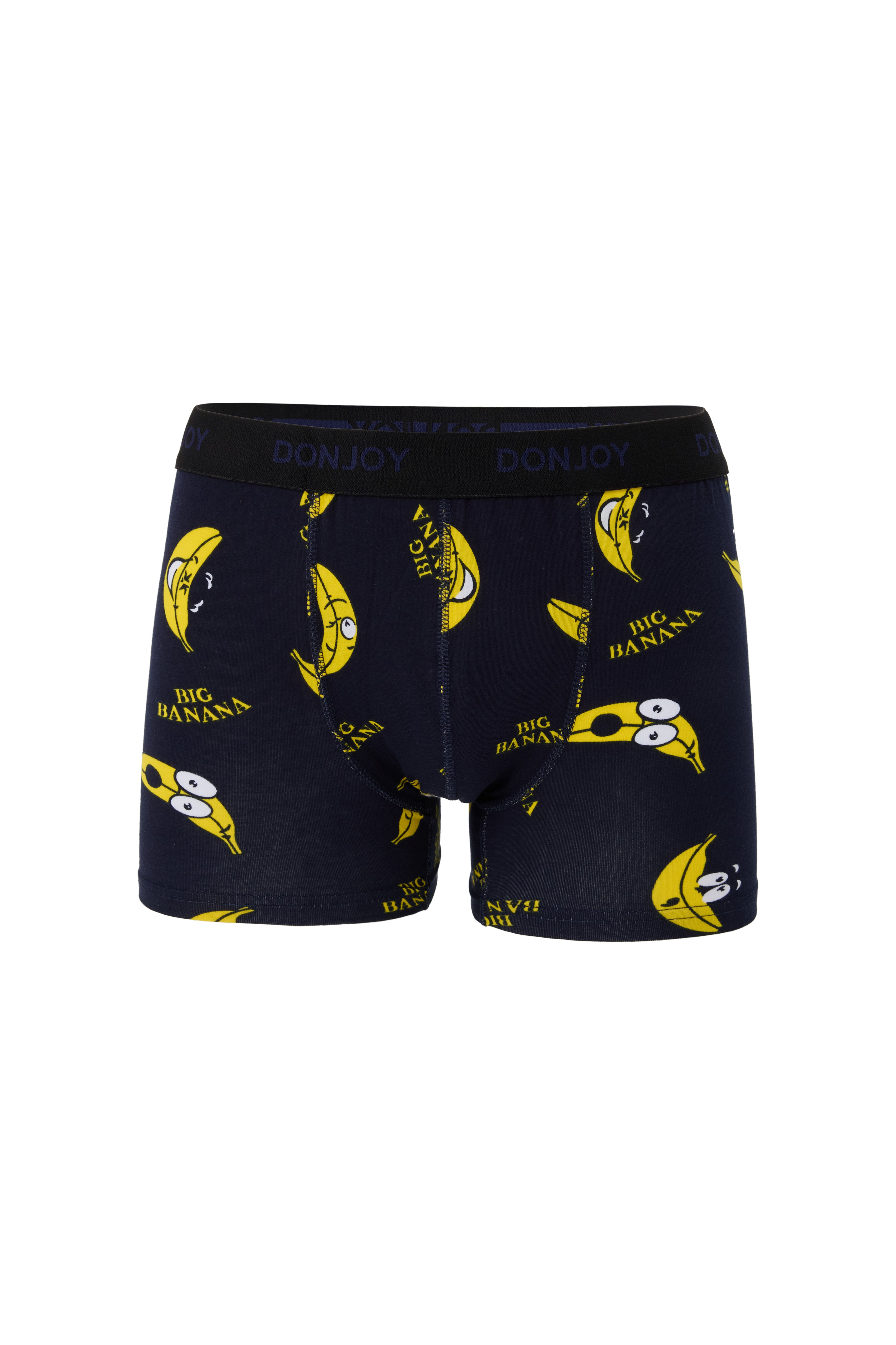 DJ104 Erkek 10'lu Karışık Desenli Pamuklu Penye Beli Lastikli Boxer