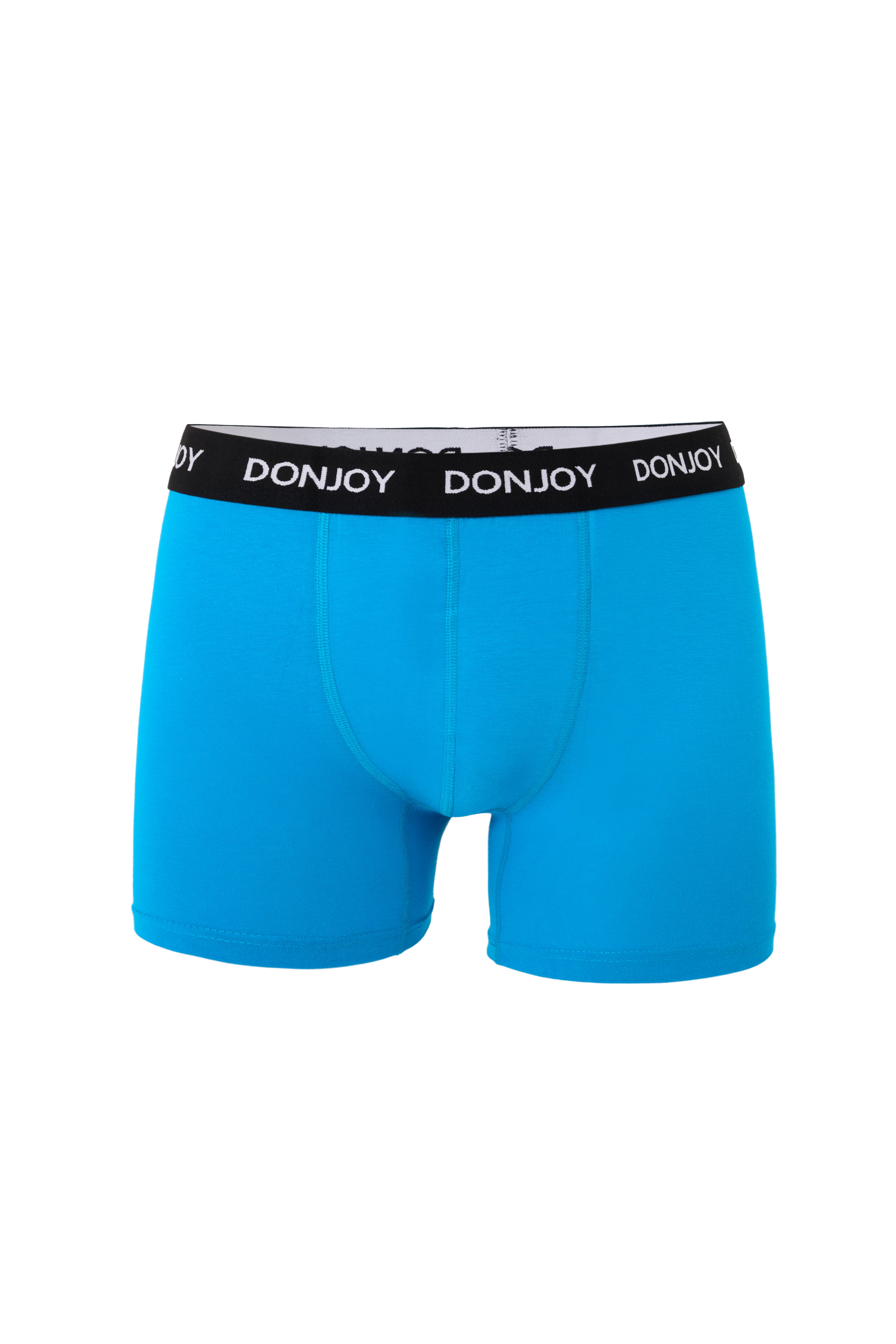 DJ103 Erkek 3'lü Pamuklu Likralı Penye Beli Lastikli Boxer