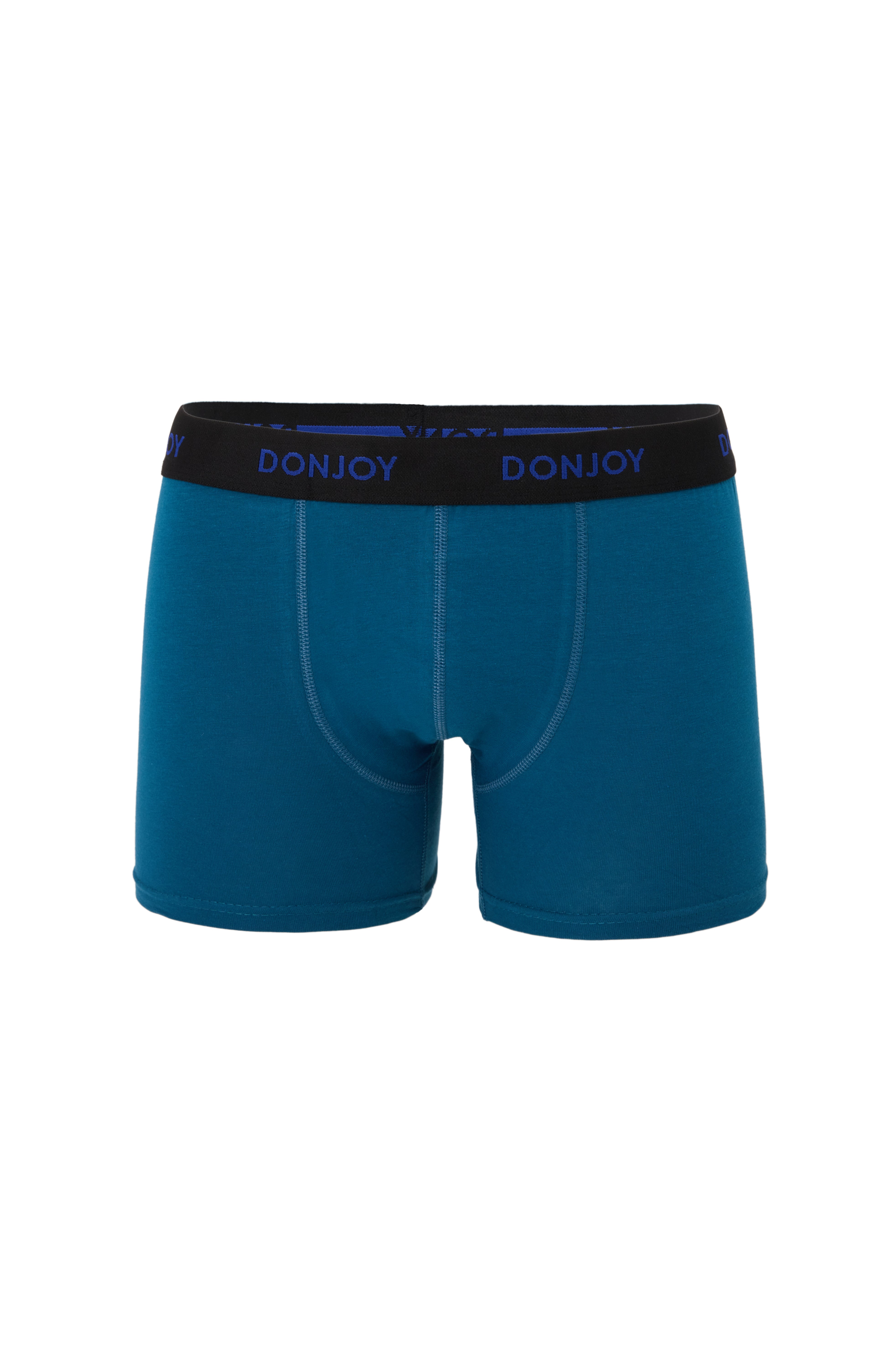 DJ104 Erkek 5'lİ Karışık Desenli Pamuklu Penye Beli Lastikli Boxer