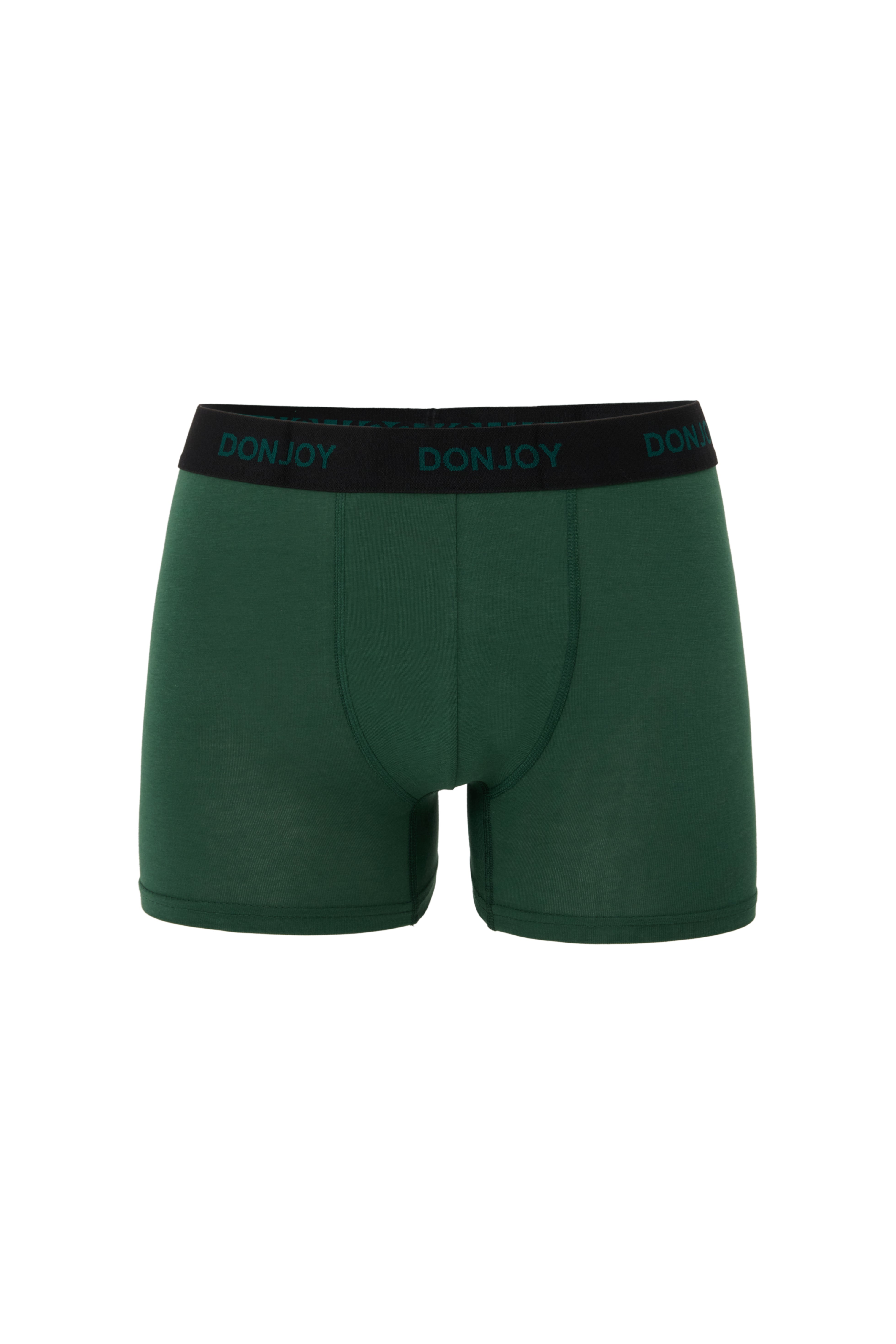 DJ105 Erkek 3'lü Pamuklu Penye Modal Beli Lastikli Boxer