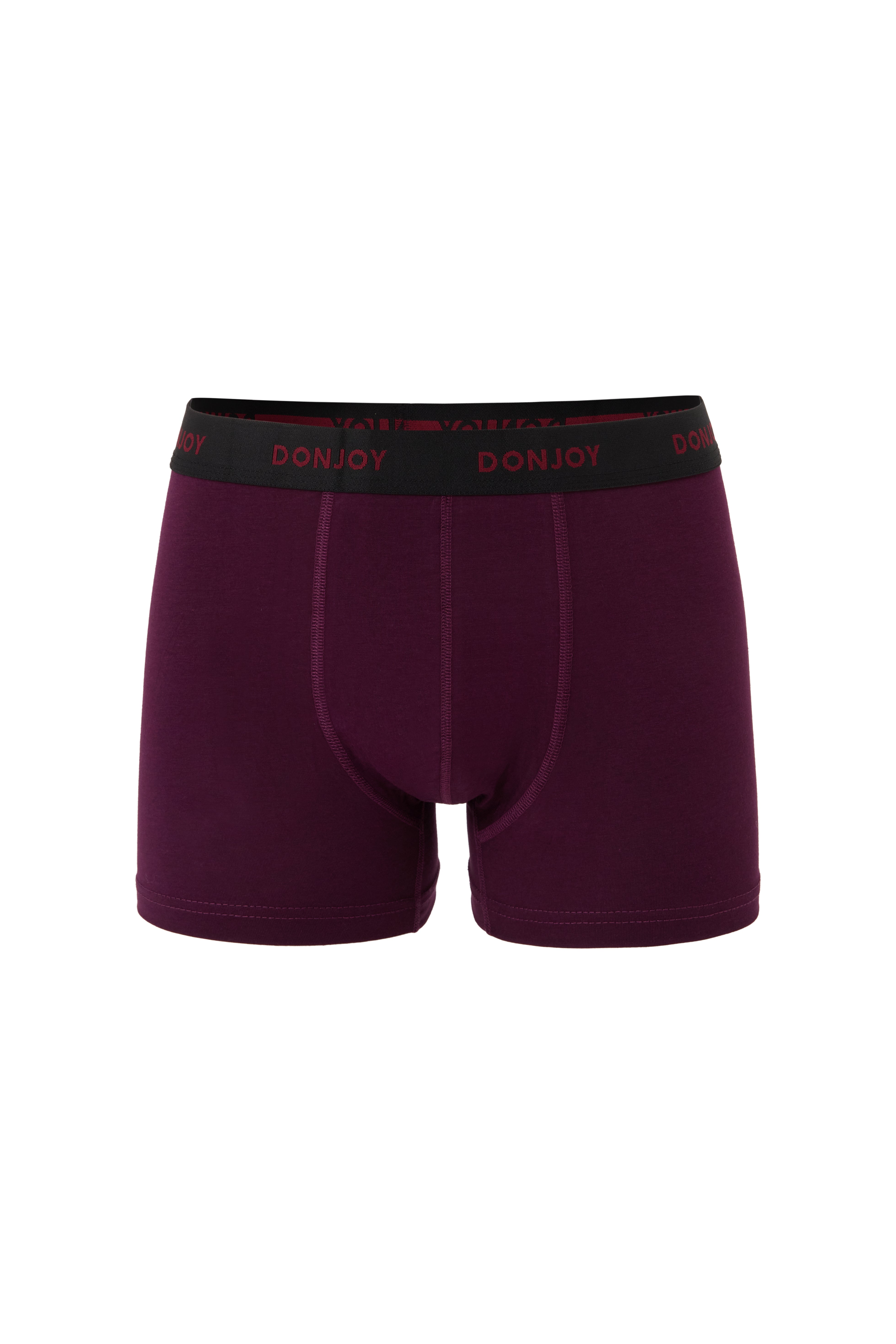 DJ105 Erkek 5'li Pamuklu Penye Modal Beli Lastikli Boxer