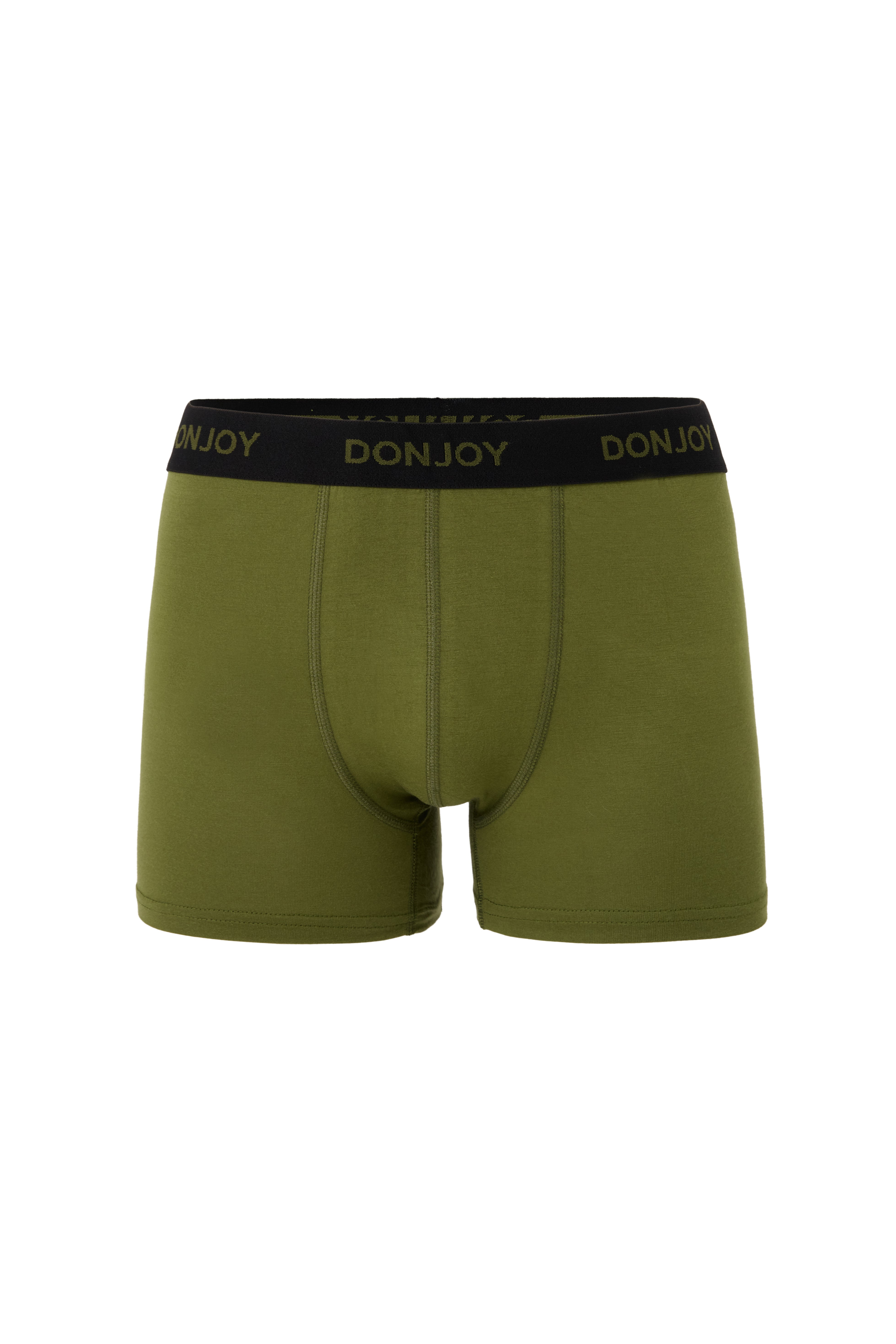 Erkek 10'lu Bambu Beli Lastikli Boxer