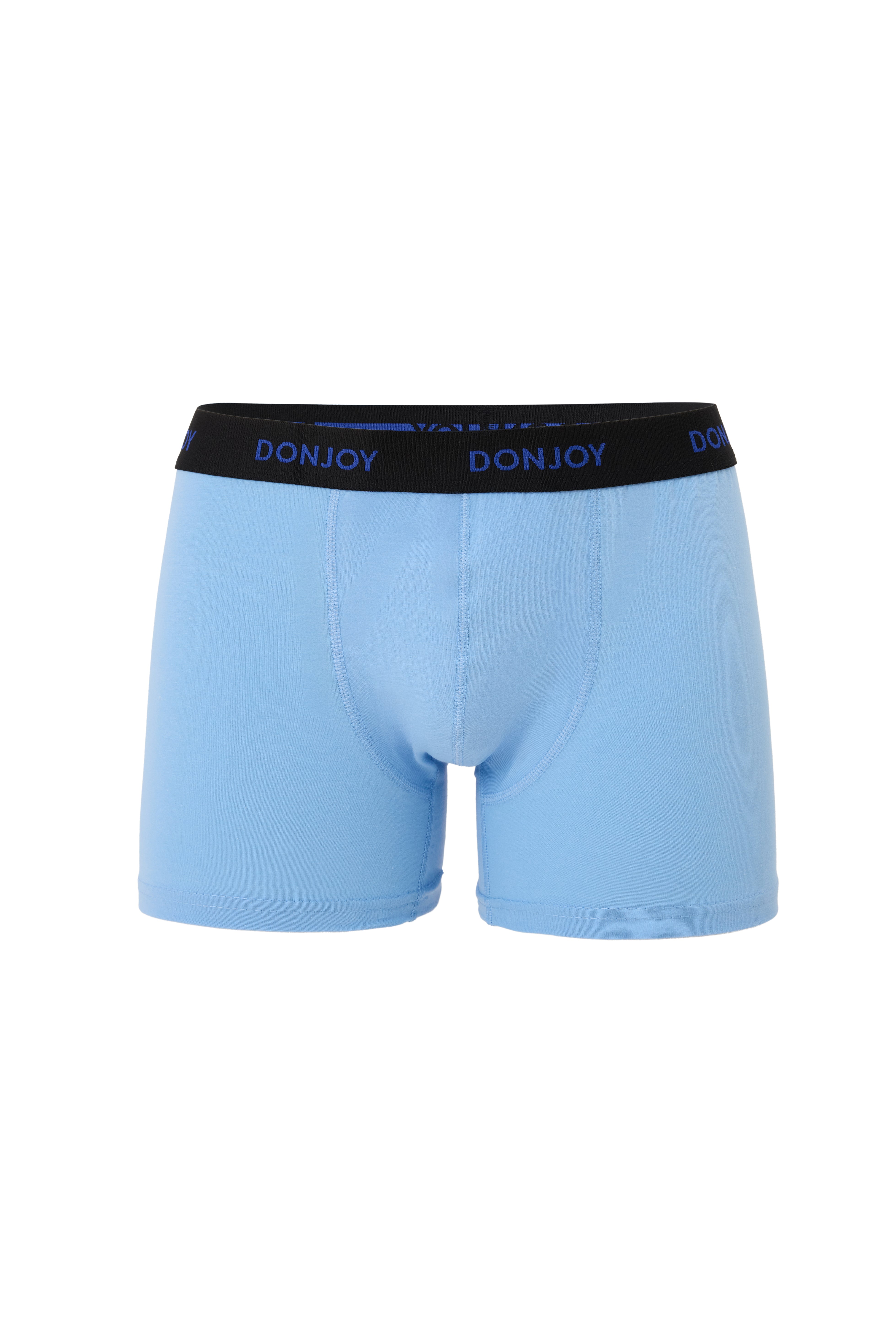 DJ103 Erkek 3'lü Pamuklu Likralı Penye Beli Lastikli Boxer