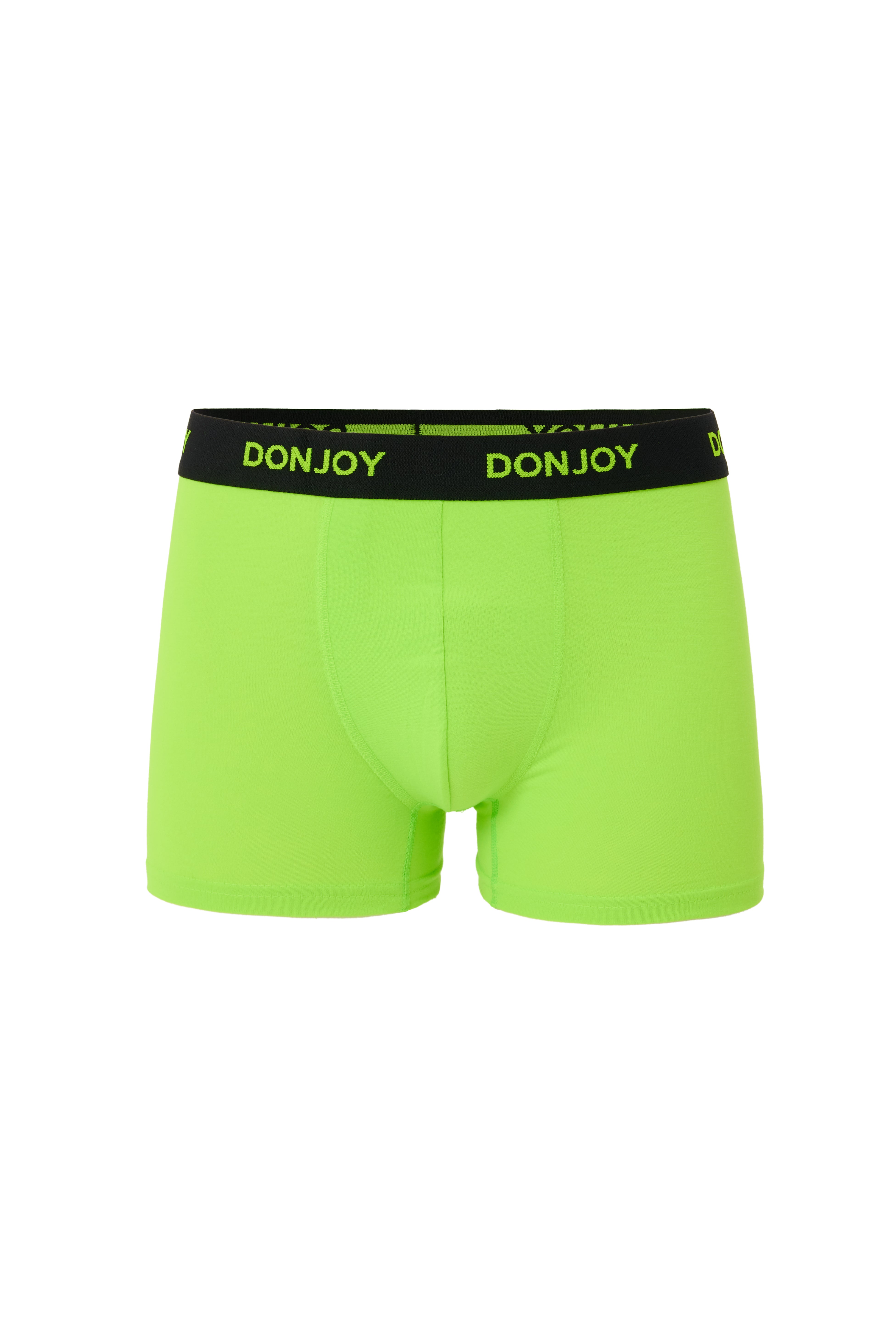 DJ105 Erkek 10'lu Pamuklu Penye Modal Beli Lastikli Boxer