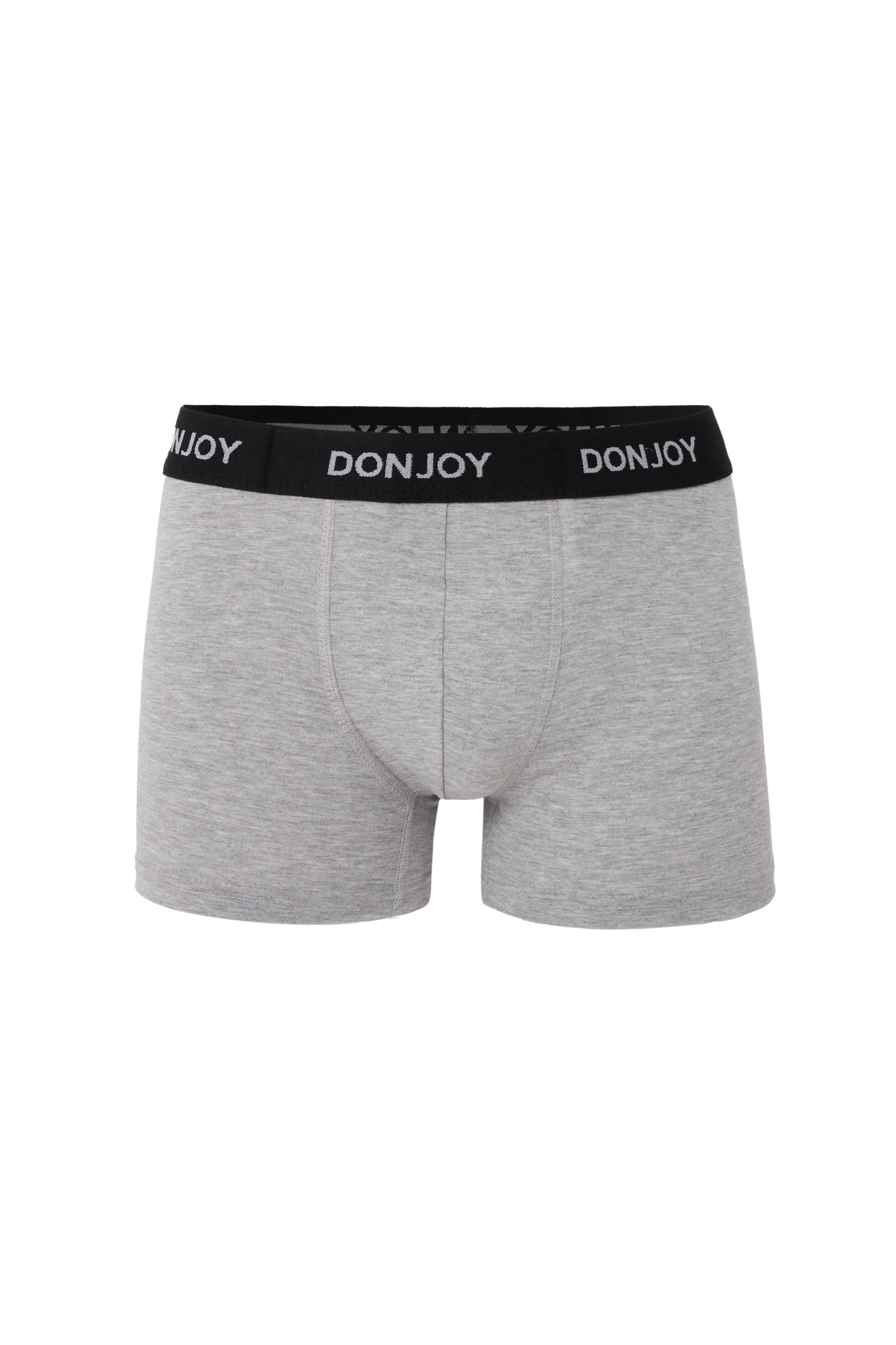 DJ105 Erkek 10'lu Pamuklu Penye Modal Beli Lastikli Boxer