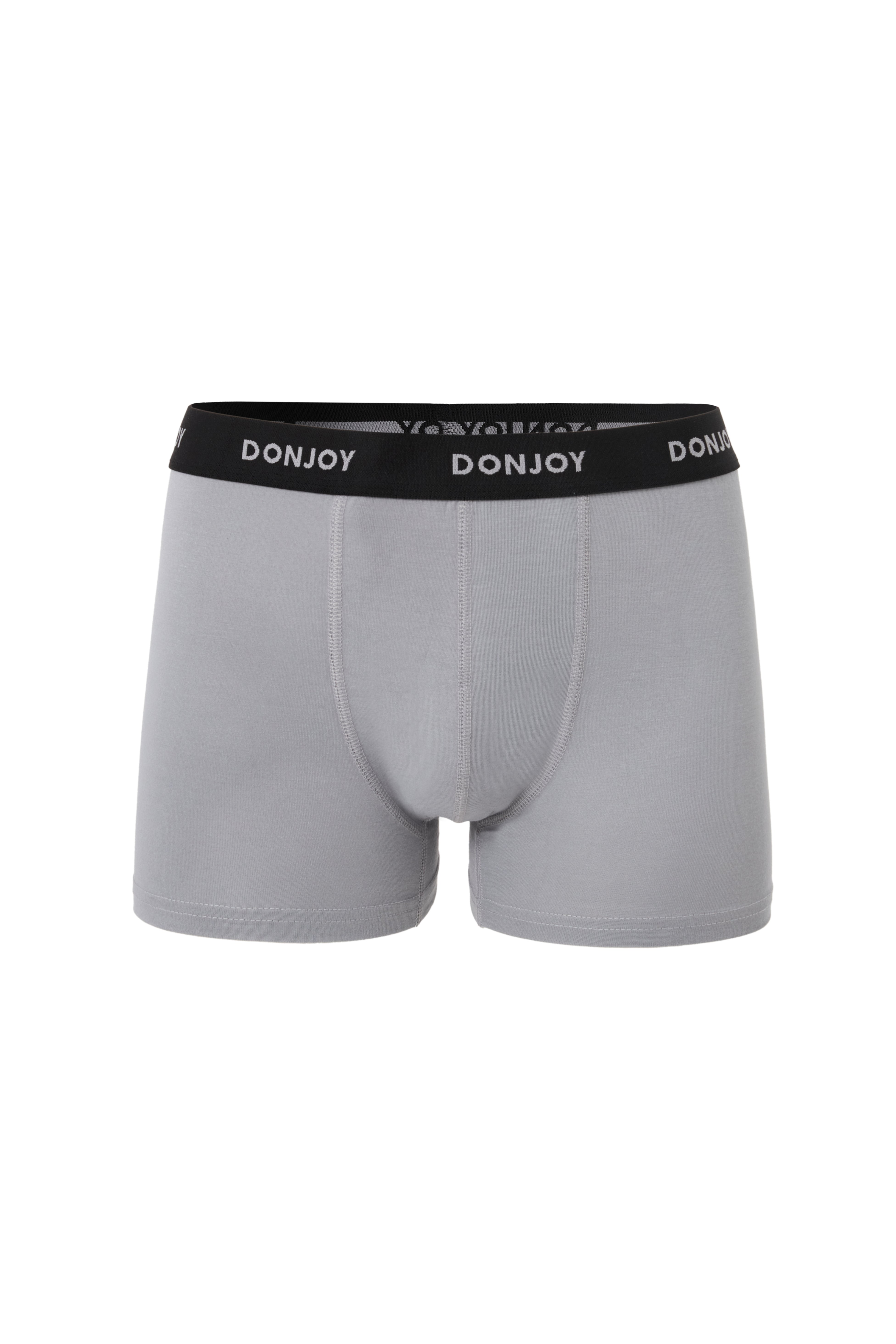 Erkek 3'lü Bambu Beli Lastikli Boxer