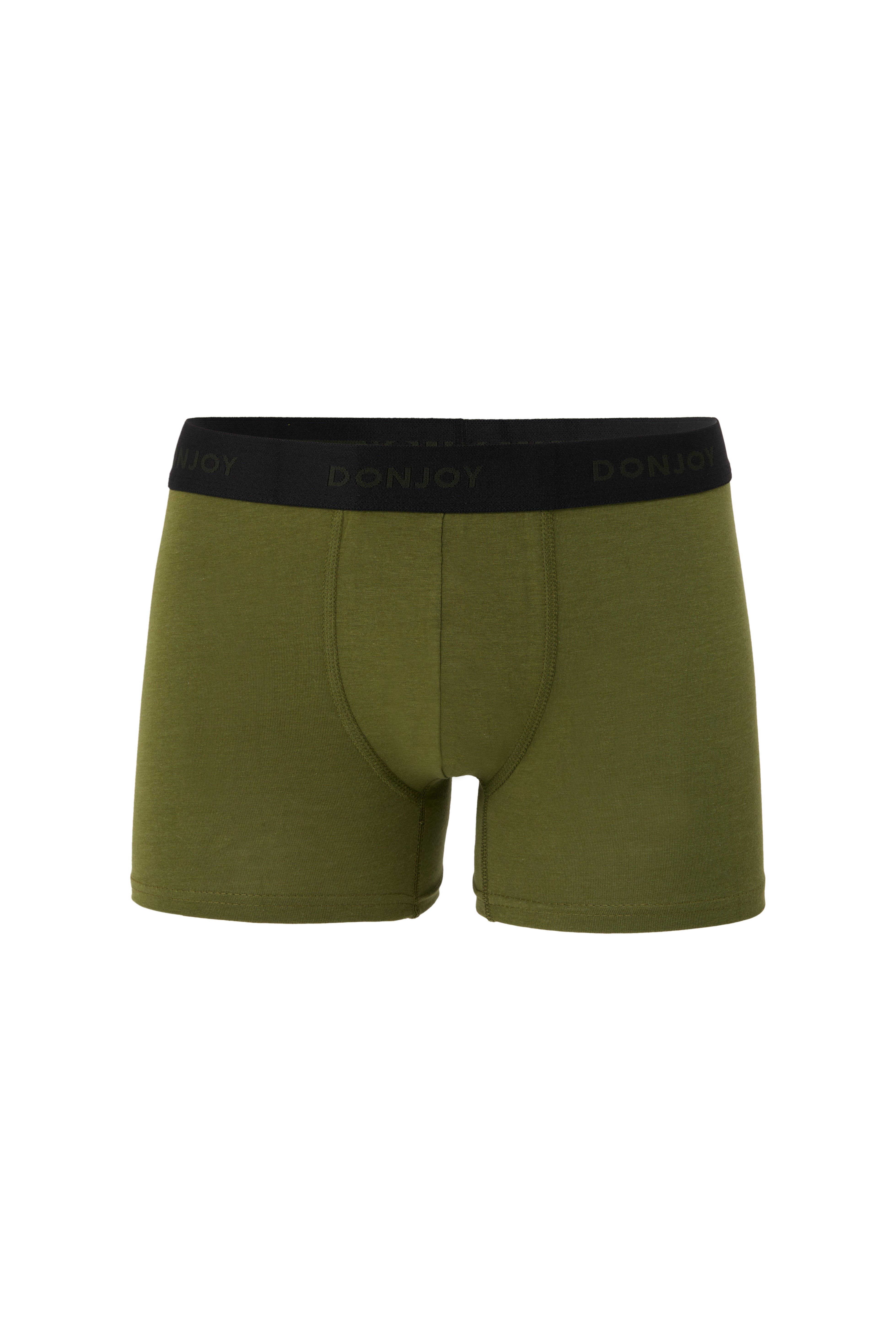DJ105 Erkek 5'li Pamuklu Penye Modal Beli Lastikli Boxer