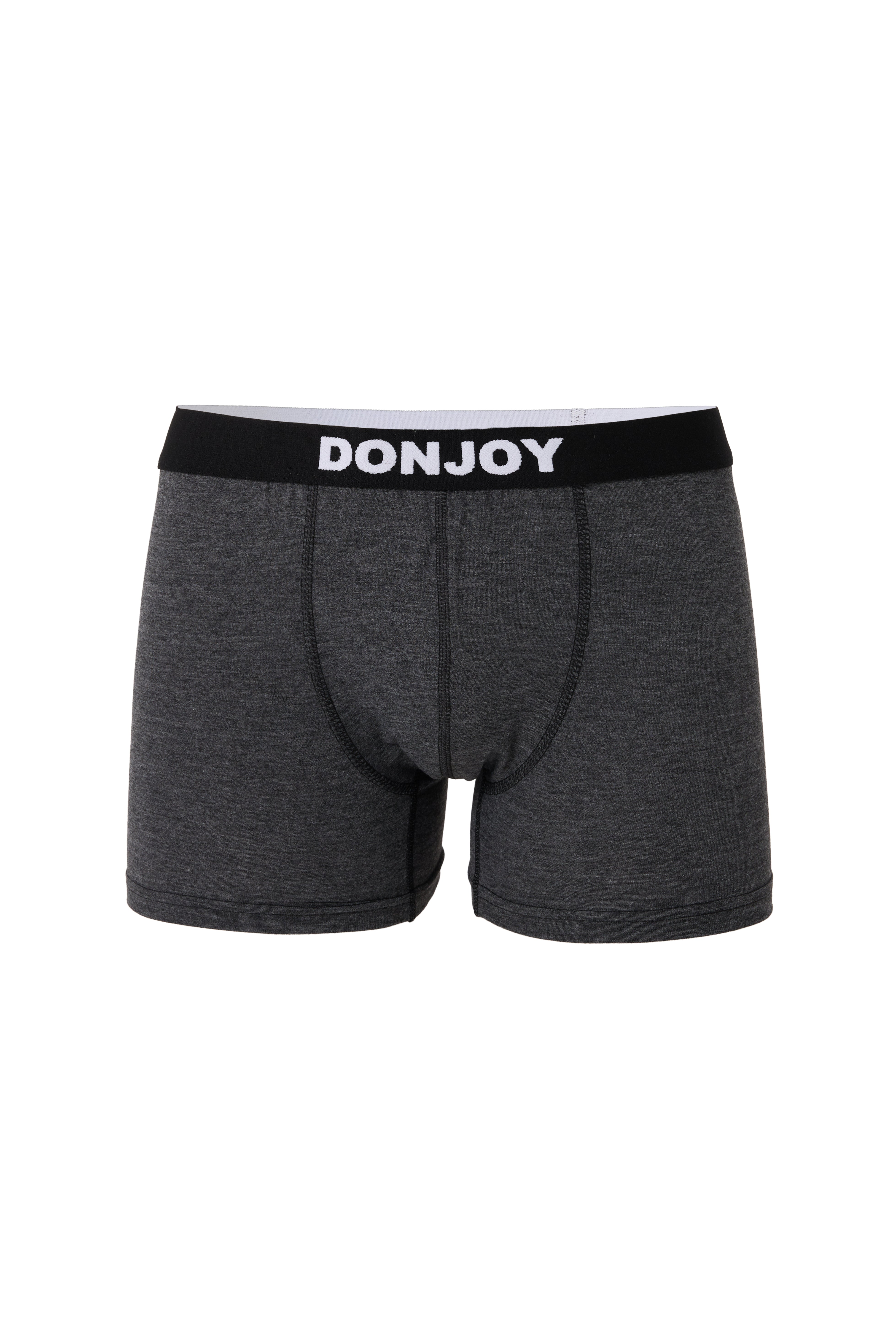 DJ103 Erkek 3'lü Pamuklu Likralı Penye Beli Lastikli Boxer