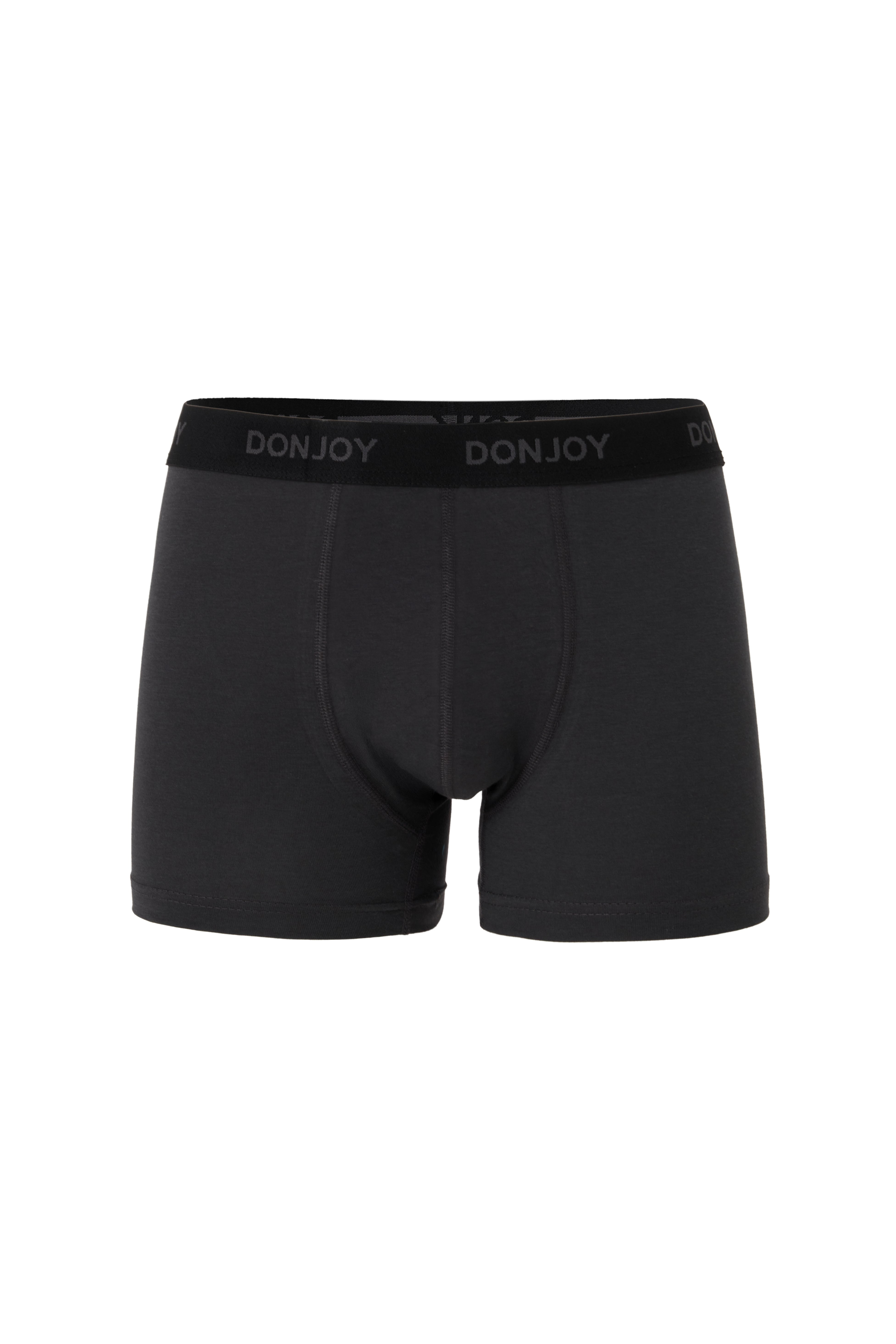 DJ105 Erkek 3'lü Pamuklu Penye Modal Beli Lastikli Boxer