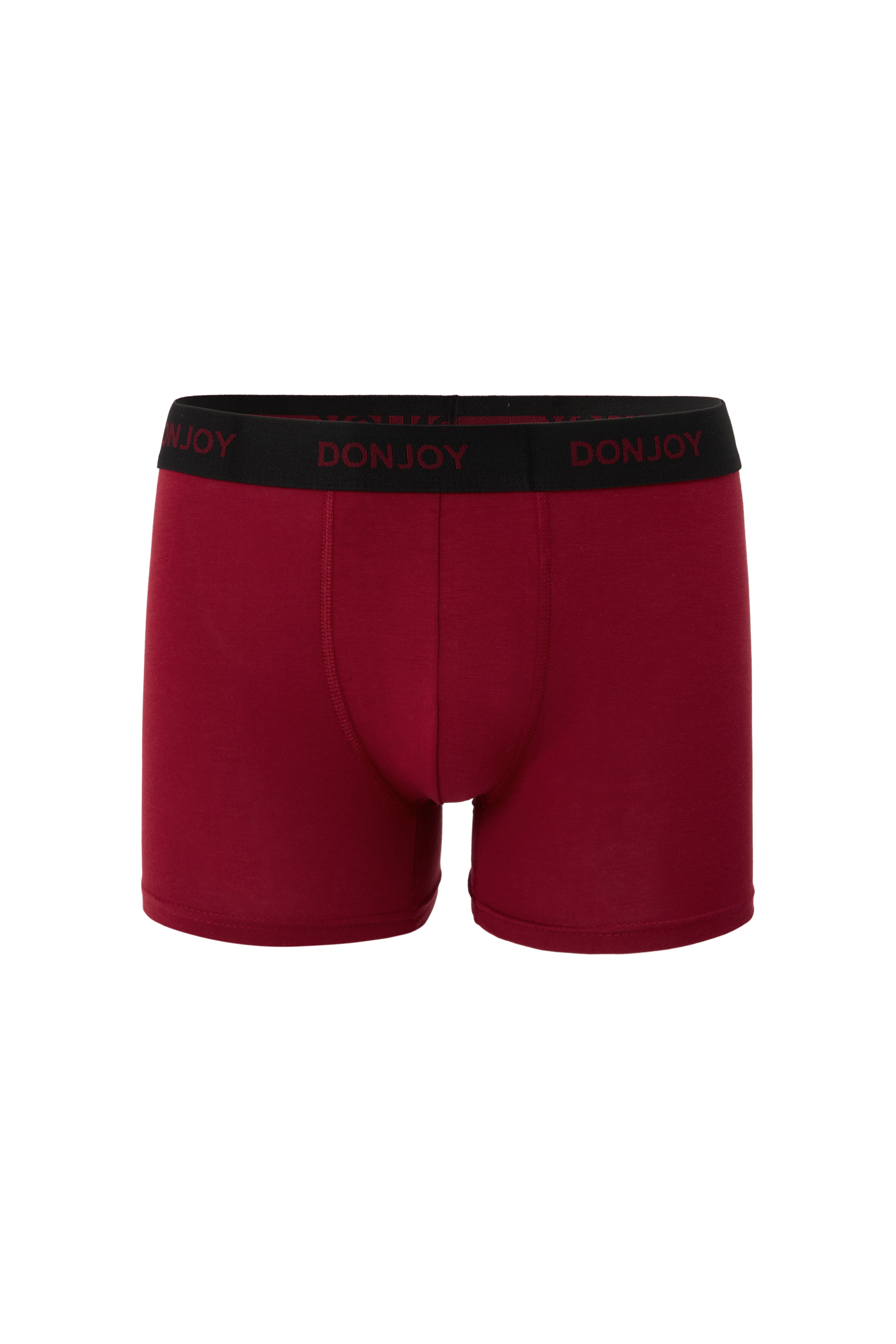 DJ105 Erkek 10'lu Pamuklu Penye Modal Beli Lastikli Boxer