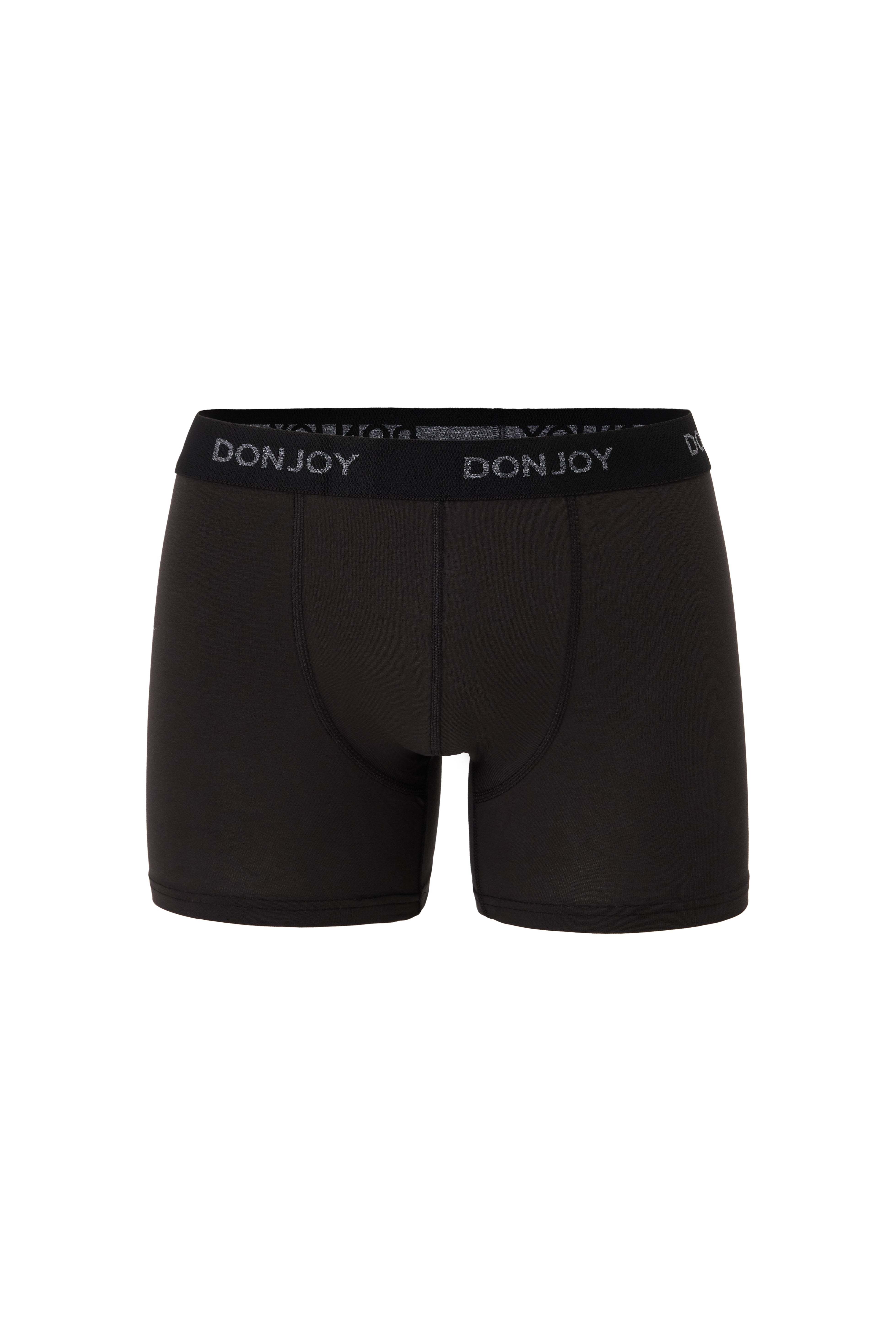DJ103 Erkek 5'li Pamuklu Likralı Penye Beli Lastikli Füme Boxer