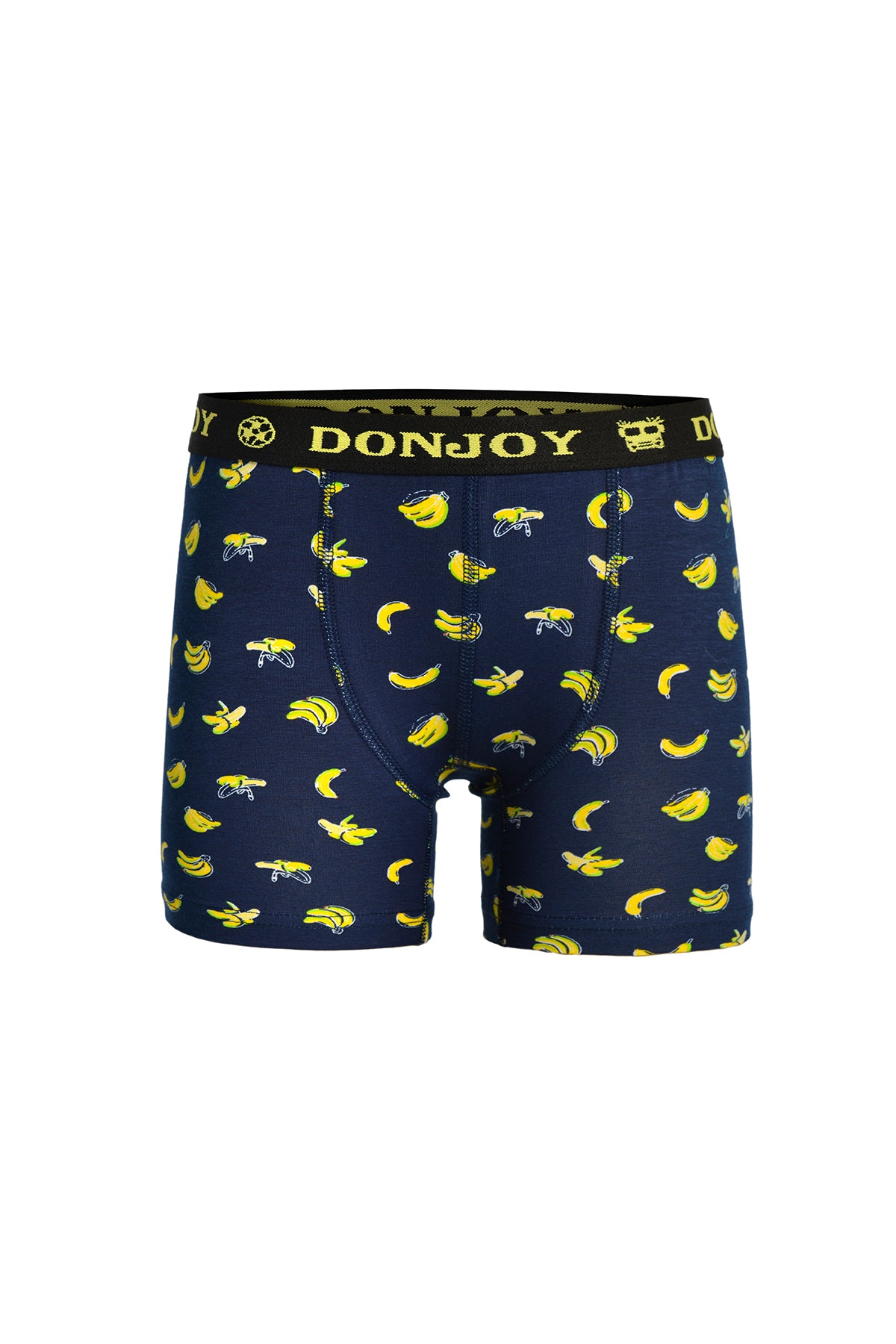 Erkek Çocuk 3'lü Penye Pamuklu Beli Lastikli Karışık Desenli Boxer