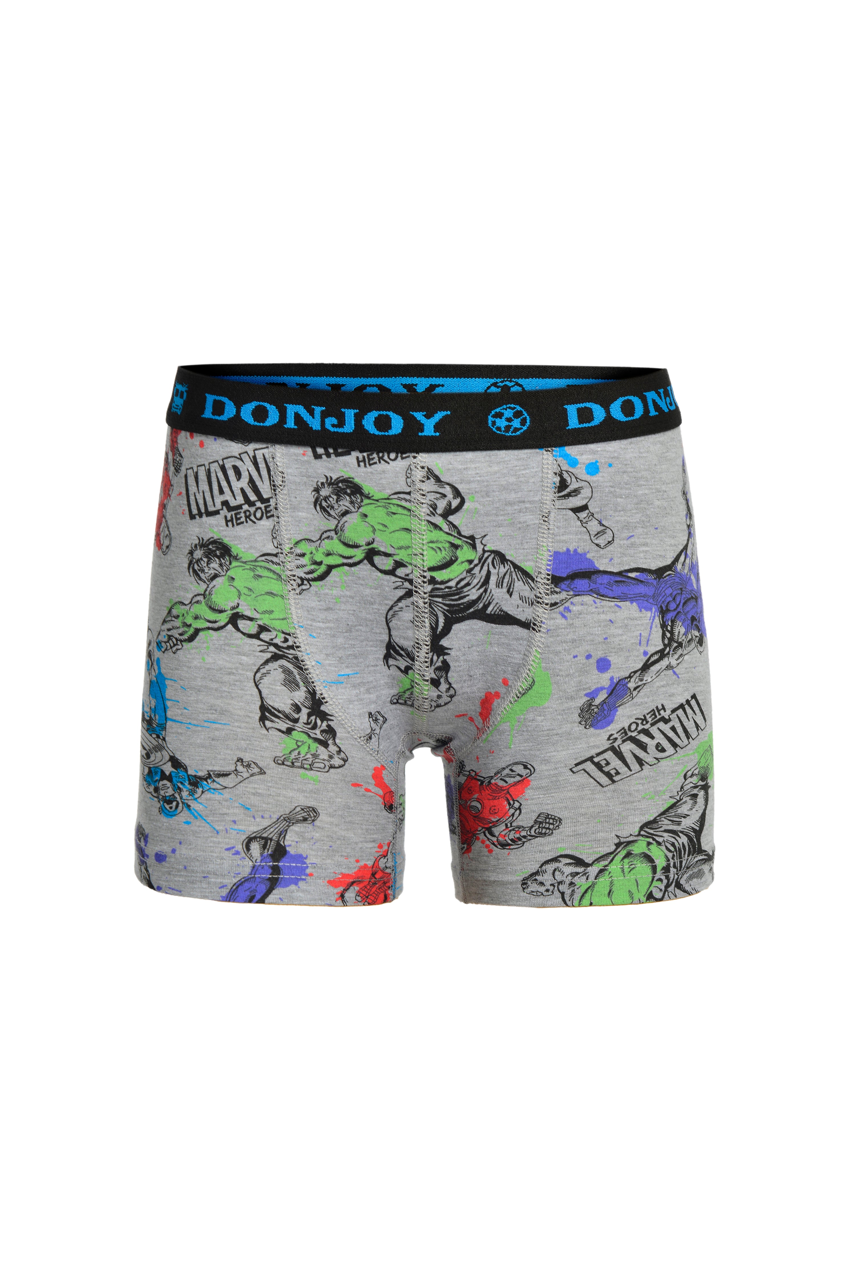 Erkek Çocuk 6'lı Penye Pamuklu Beli Lastikli Karışık Desenli Boxer