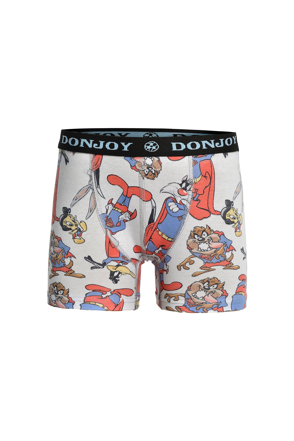Erkek Çocuk 6'lı Penye Pamuklu Beli Lastikli Karışık Desenli Boxer